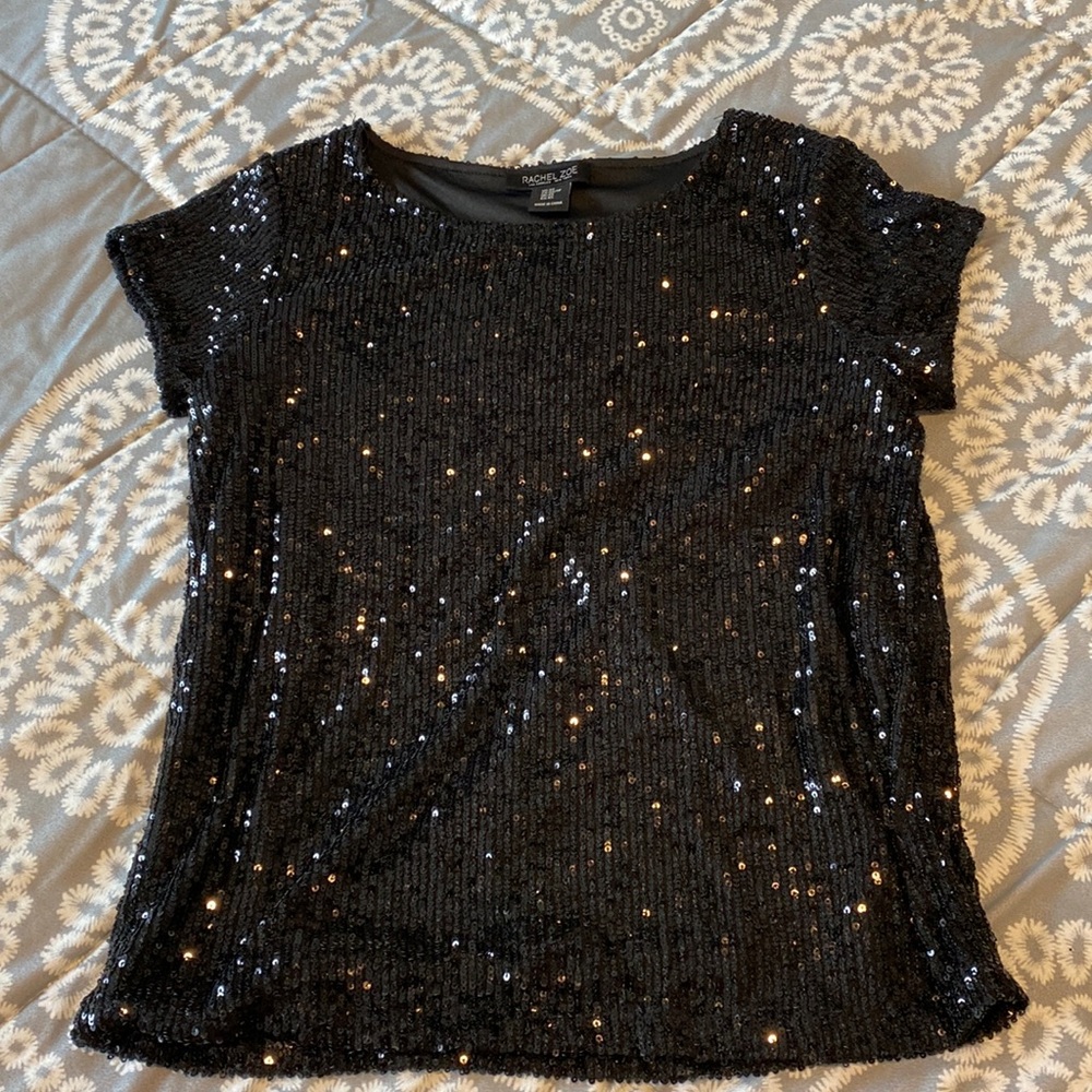 Rachel Zoe sequin top